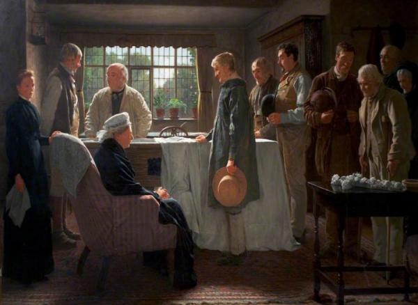 The Old Master by James Hayllar, R.b.a.