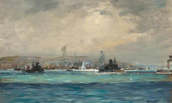 Shipping Pageant, Comet Centenary, Greenock by James Kay Oil Painting Reproductions