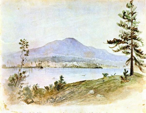 Nanaimo From Douglas Island, Gallows Point by James Madison Alden