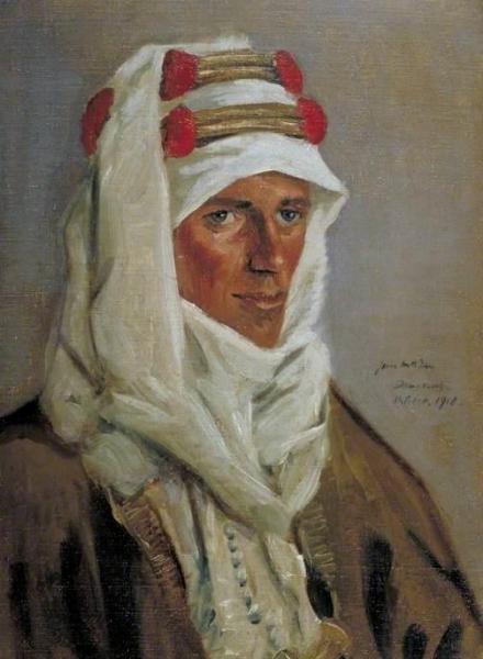 Lieutenant Colonel T. E. Lawrence (1888-1935) by James Mcbey