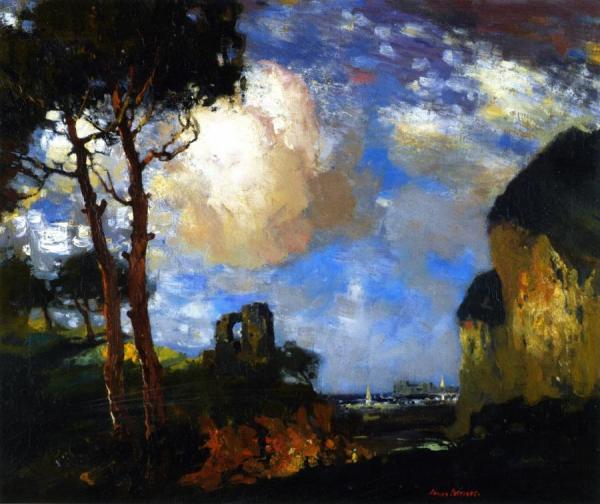 Near Edinburgh by James Paterson Oil Painting Reproductions