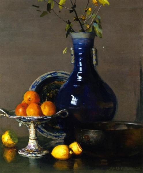 Purple And Gold by James Paterson