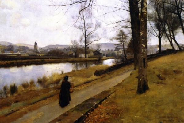 The Last Turning, Winter, Moniaive by James Paterson