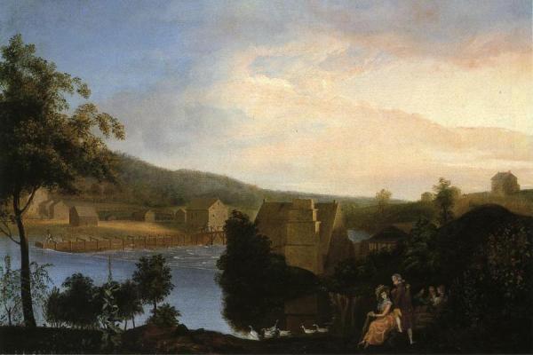 James Peale Pleasure Party By A Mill