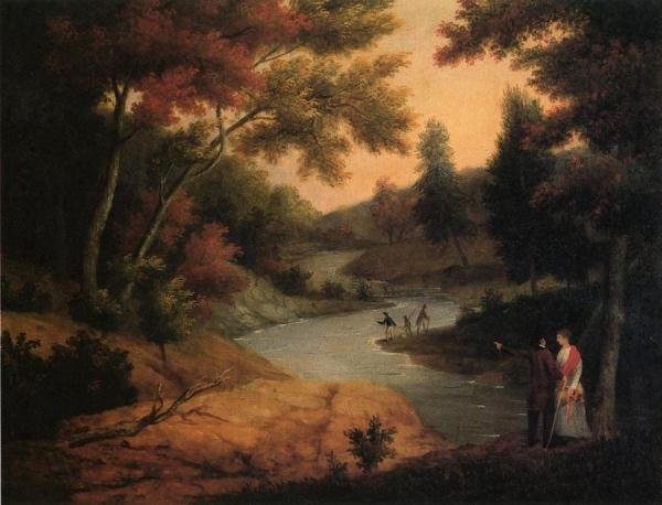 View On The Wissahickon by James Peale