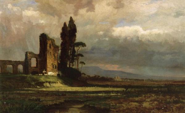 The Ruins Of Tuscany by James Renwick Brevoort Oil Painting Reproductions