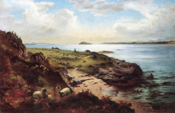 Coastal Scene by James Scott Kinnear