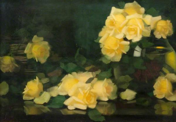 James Stuart Park Green And Yellow Roses