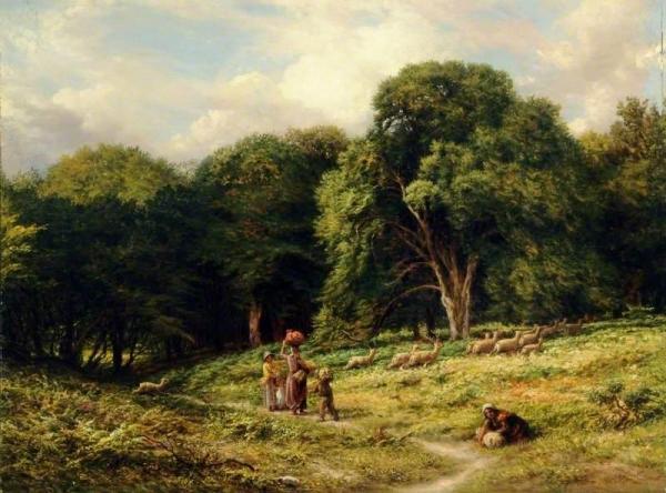 James Thomas Linnell Knole Park, Kent