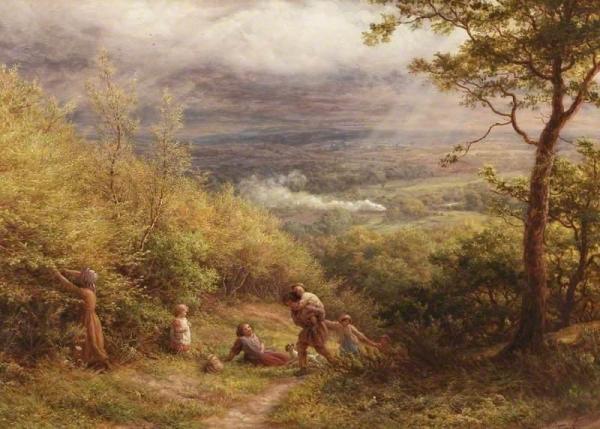 James Thomas Linnell The Last Gleam