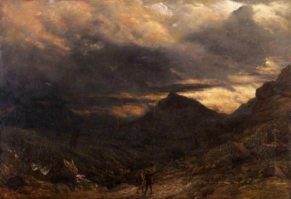 James Thomas Linnell View Of Snowdon