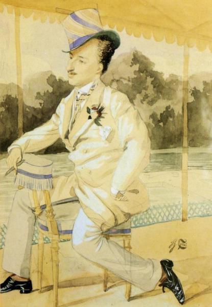 A Dandy by James Tissot