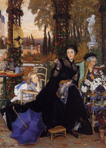 A Widow by James Tissot