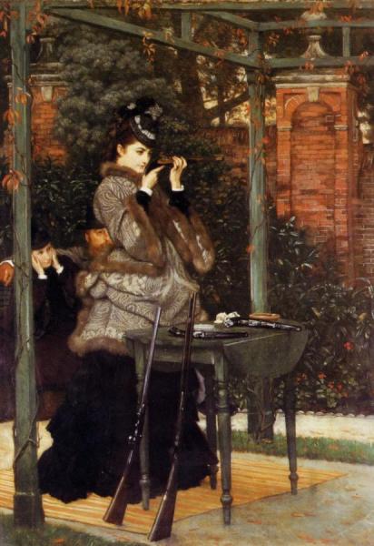 At The Rifle Range by James Tissot