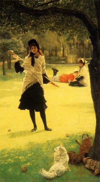 Croquet by James Tissot