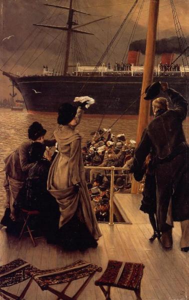 Goodby, On The Mersey by James Tissot