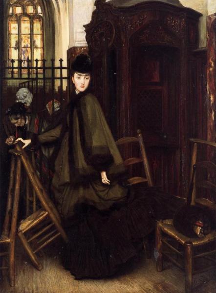 In Church by James Tissot