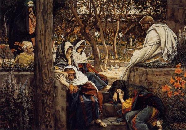 Jesus At Bethany by James Tissot