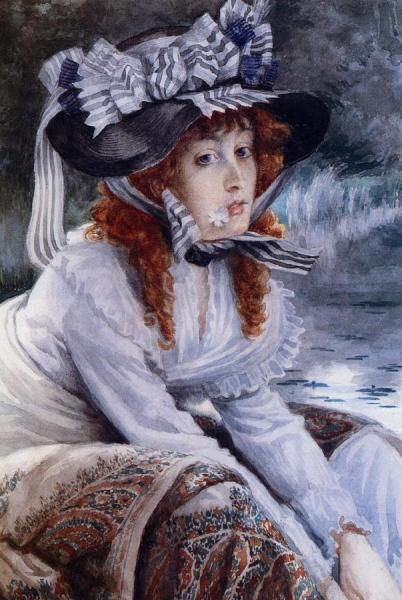 On The River by James Tissot