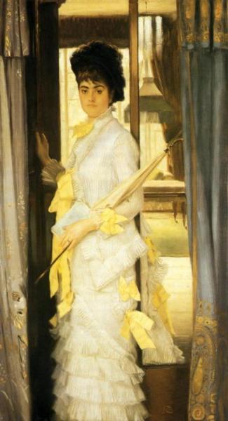 Portrait Of Miss Lloye by James Tissot