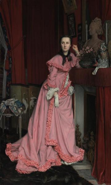 Portrait Of The Marquise De Miramon, Née, Thérèse Feuillant by James Tissot