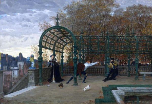 The Attempted Abduction - Tentative D'enlévement by James Tissot