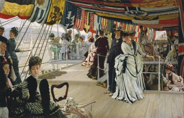The Ball On Shipboard by James Tissot