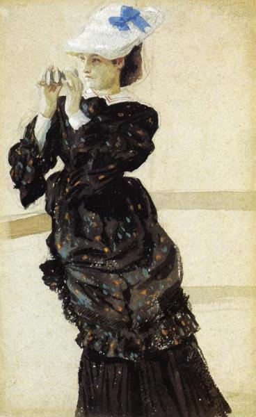The Captain's Daughter by James Tissot