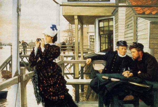 The Captain's Daughter by James Tissot