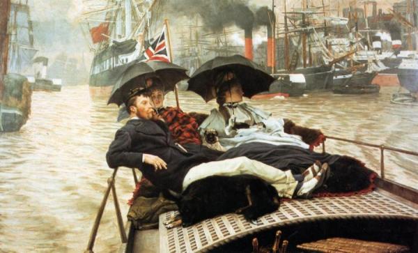 The Thames by James Tissot