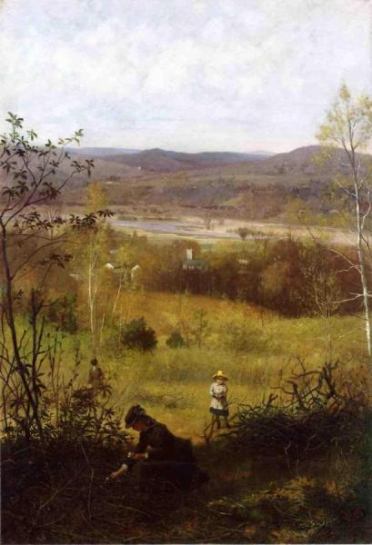 Deerfield Valley by James Wells Champney