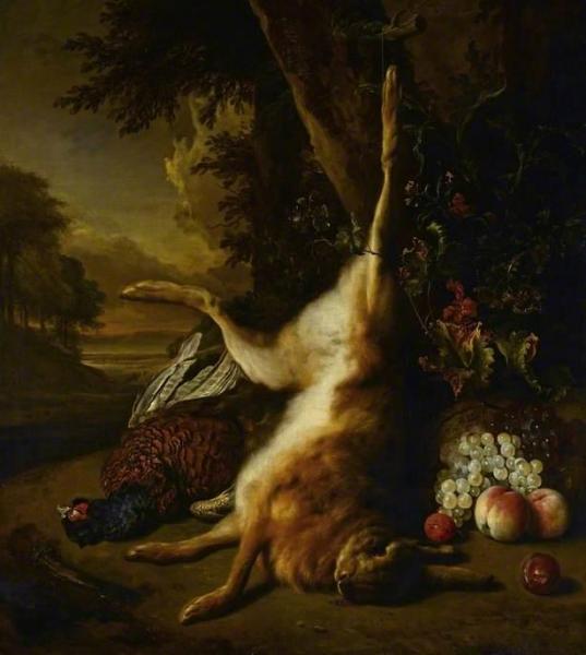 Jan Baptist Weenix Dead Game And Fruit