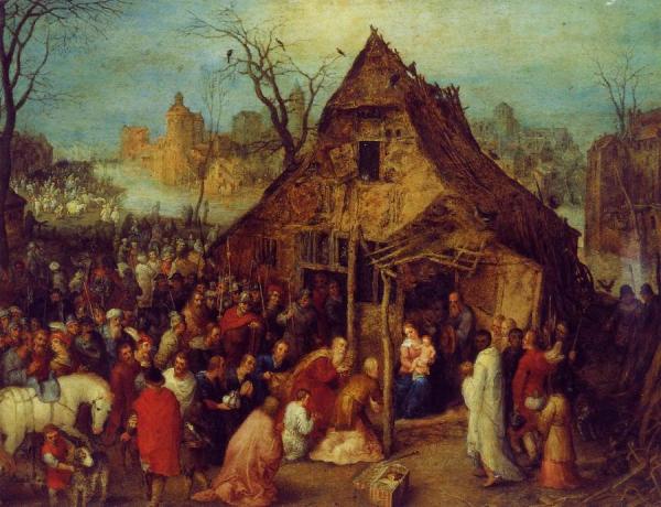 The Adoration Of The Magi by Jan Bruegel The Elder