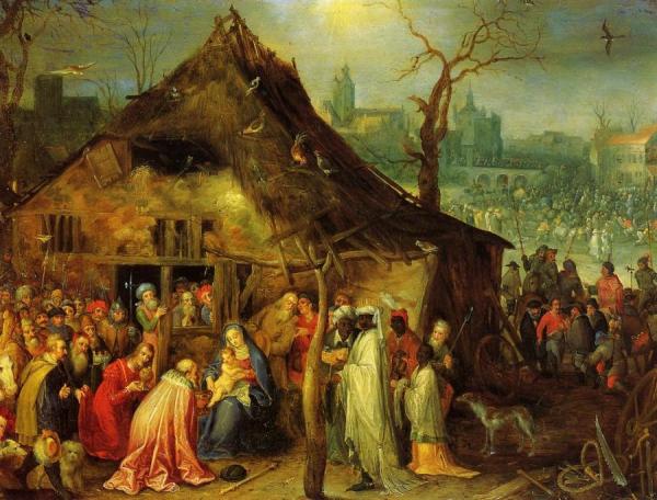 The Adoration Of The Magi by Jan Bruegel The Elder Oil Painting Reproductions