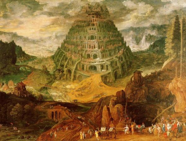 The Tower Of Babel by Jan Bruegel The Elder Oil Painting Reproductions