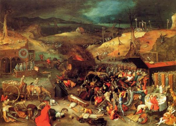 The Triumph Of Death by Jan Bruegel The Elder Oil Painting Reproductions