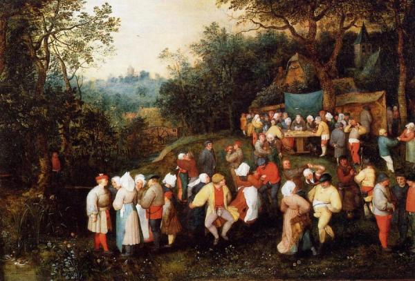 The Wedding Feast by Jan Bruegel The Elder