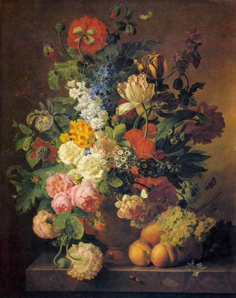 Flower Still Life, 1811 by Jan Frans Van Dael