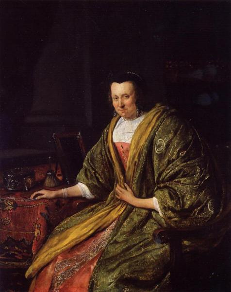 Portrait Of Geertruy Gael, Second Wife Of Gerrit Gerritsz Schouten by Jan Havicksz Steen