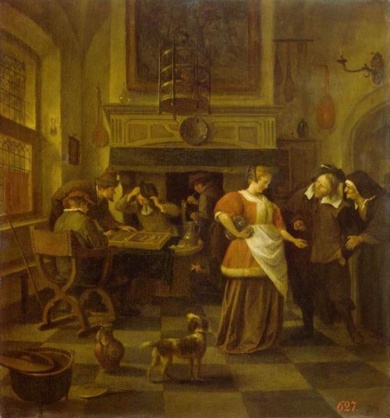 Tavern Scene by Jan Havicksz Steen