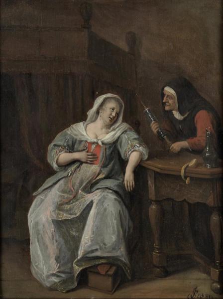 Jan Havicksz Steen The Sick Woman Ii
