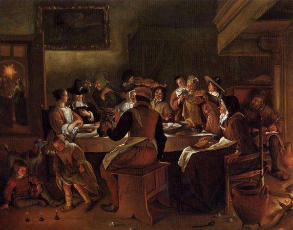 Twelfth Night by Jan Havicksz Steen
