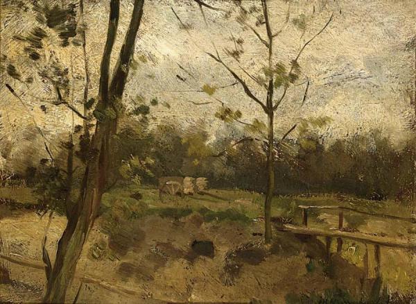 A Summer Landscape by Jan Hendrik Weissenbruch