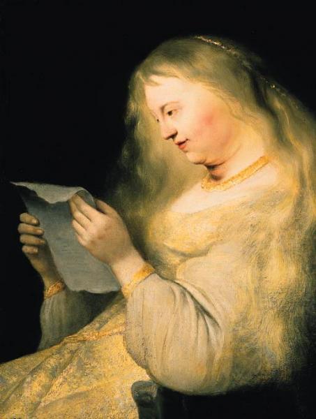 Jan Lievens Bathsheba Reading King David's Letter