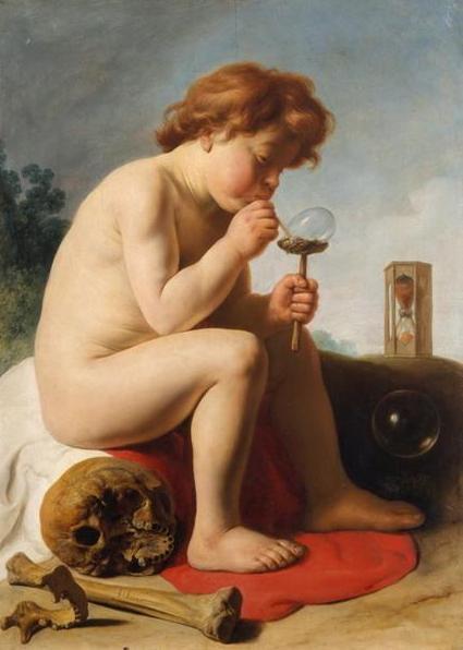Child Making Soap Bubbles by Jan Lievens