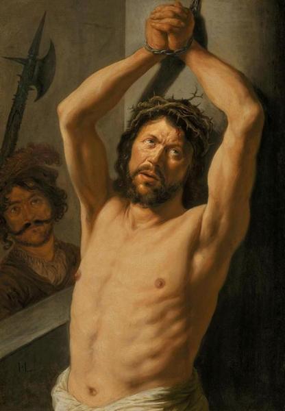 Christ At The Column by Jan Lievens