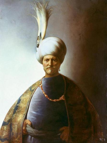 Jan Lievens Man In Oriental Costume