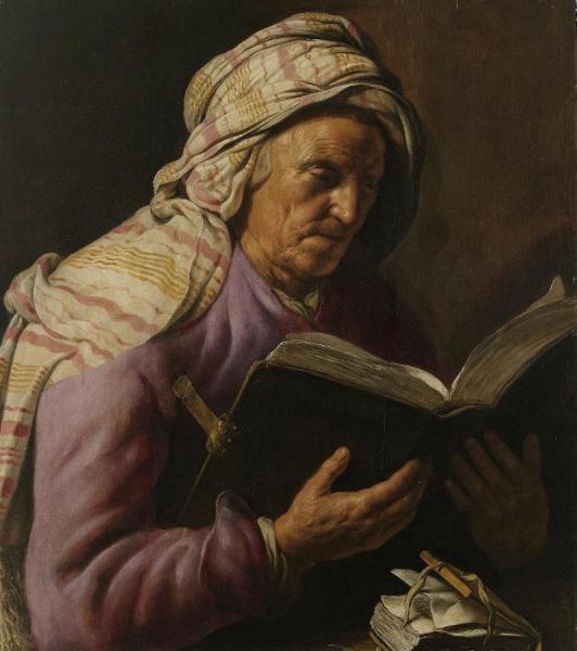 Jan Lievens Old Woman Reading