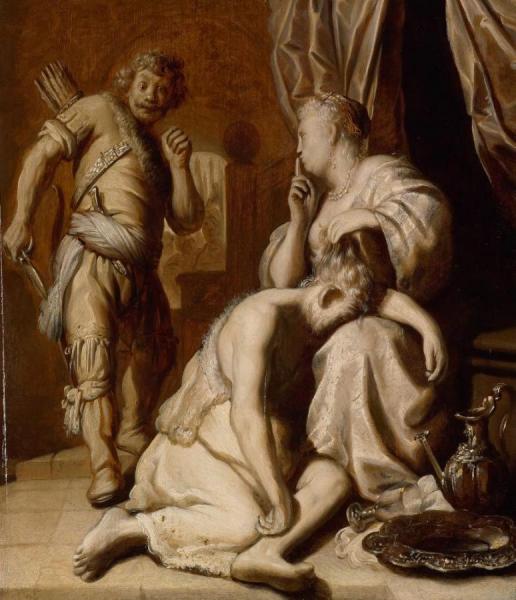 Samson And Delilah (simson En Delila) by Jan Lievens