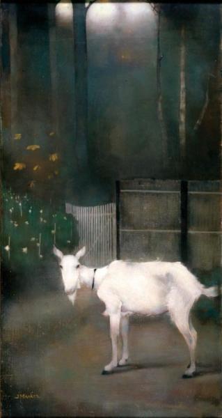 An Old Goat by Jan Mankes